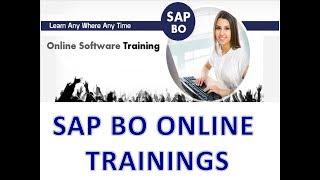 SAP BW  online Training and Tutorial With Certification Course