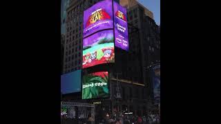 Angry Birds Mystery Island Times Square AD | 04-29-2024