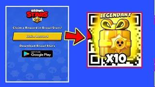 FREE! x10 LEGENDARY GIFTS  PRESENTS QR CODES  | BRAWL STARS QR CODES 2024 | BRAWL STARS NEW UPDATE