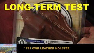 1791 Leather OWB Pancake Holster Long-Term Review