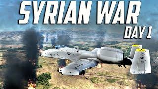 DCS - Syrian War Day 1 "Dynamic Campaign"