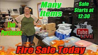 Live Fire sale! Amazon overstock! Pet items, home decor and much more! Get everything at a discount!