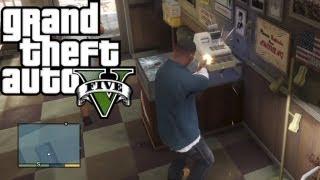  GTA 5 - How to Rob Any Store! Easy Money!