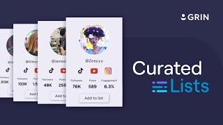 GRIN Makes Finding Influencers Simple With Curated Lists