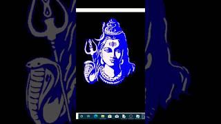 Drawing Shivji Using Python sketchpy Om namah shivaay #python #programming #shiv #drawing #shorts