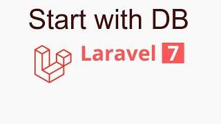 Laravel 7 tutorial #21 start with database