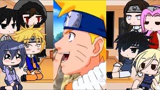  Naruto's Friends react to Naruto, Naruto Aus  Gacha Club   Naruto react Compilation 