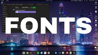 How to Install Fonts on Ubuntu 22.04 or GNOME