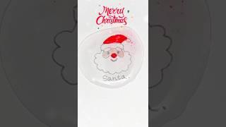 Draw Santa Claus in water Christmas kids easy drawing #kids #easydrawing #christmas