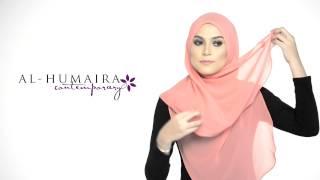 JANE shawl styling tutorial by Al-Humaira Contemporary