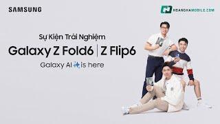 Ninh Dương Story x Hà Còi tham dự Sự kiện trải nghiệm Samsung Galaxy Z Fold6 | Z Flip6