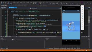 Xamarin Android in Visual Studio 2019 (C# ImageView Getting Started)