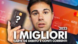 Le migliori 5 carte  di debito con IBAN italiano