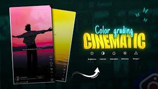 Instragram Trending Cinematic Color Grading Tutorial । CapCut Video Editing ।