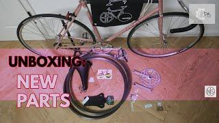 FIXED GEAR | NJS Unboxing - New Parts ~ Bike Build