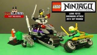 LEGO Ninjago Masters of Spinjitzu Overborg Attack Set 70722,Toy Review