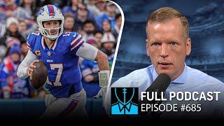 NFL Wild Card Picks: 'A lion ate Chris!' | Chris Simms Unbuttoned (FULL Ep. 685) | NFL on NBC