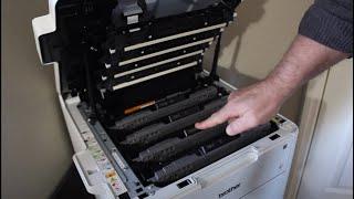 How to reset the Toner Cartridge Counter on the Brother HL-L3270CDW Printer
