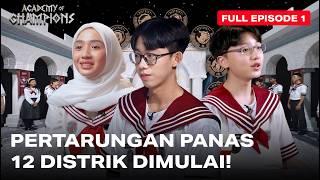 Ruangguru Academy of Champions (AoC) Episode 1 | PERTARUNGAN PANAS 12 DISTRIK DIMULAI!