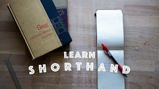 How to Learn Gregg Shorthand - Getting Started