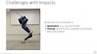 Controlling Contact Transitions for Dynamic Robots (Will Yang thesis defense)