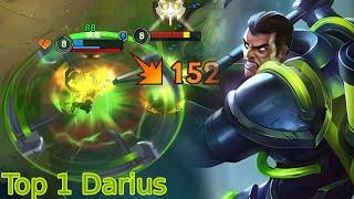 Wild Rift Darius -  (darius  skin bioforge)  Top 1  Gameplay Rank Challenger