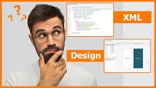 Criar meu Layout pelo XML ou pelo Design? Qual a forma correta? - Desenvolvimento Android