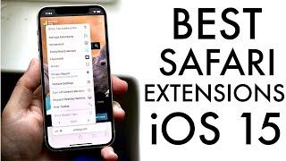 Best Safari Extensions For  iOS 15 /iPadOS 15!