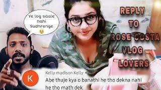 Reply to ROSE COSTA VLOGS Lover - NoBraVideos Roast | Mastikhor Roaster