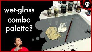 Redgrass Glass Palette converted to a WET GLASS palette | VLOG 01