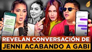 TAMARA MARTÍNEZ Y MATALLUVIA MUESTRAN CONVERSACIONES DE JENNY BLANCO ACABANDO A GABI DESANGLES