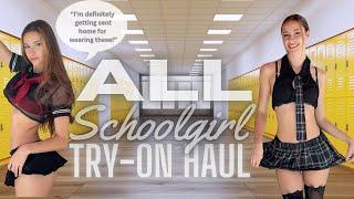 Fun ALL Schoolgirl Try On Haul! :)
