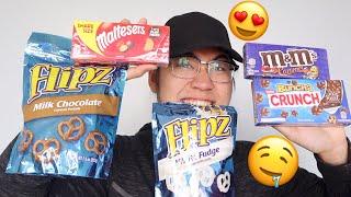 Filipino Eats American Chocolates For The First Time Mukbang