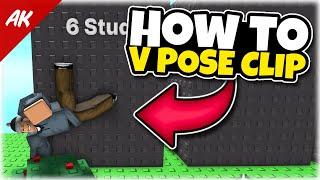 How To V Pose Clip in Roblox