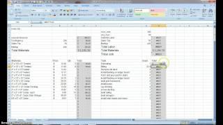 #2 Estimating with Excel for the Small Contractor