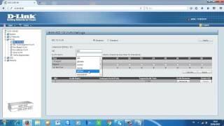 Setting VLAN di Switch Management D-LINK DGS-1100-08