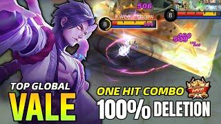 One-Shot!! Vale Gameplay & Best build 2021 ~ Vale Top global 2021 ~ Vale Mobile Legends