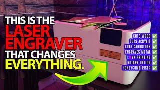 World's First Laser to Cut, Engrave AND Color Print: Flux Ador Review