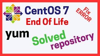 How to fix yum install error on centos | Cannot find a valid baseurl for repo: base/7/x86_64