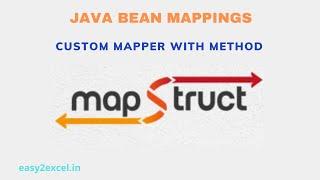 Mapstruct  | MapStruct - Custom Mapping | Spring boot with MapStruct Example
