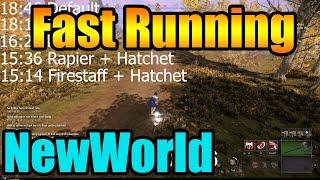 HOW TO RUN FASTER in NEW WORLD!