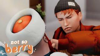 fighting FAKE father winter!   the sims 4: not so berry - orange gen, ep. 02