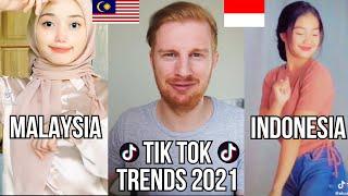 TIK TOK VIRAL TRENDS 2021 (INDONESIA AND MALAYSIA) REACTION