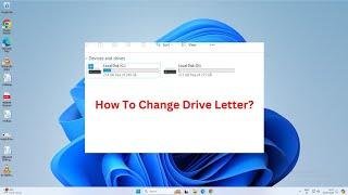 how to change drive letters in Windows 11 with this easy tutorial! | Windows 11 |