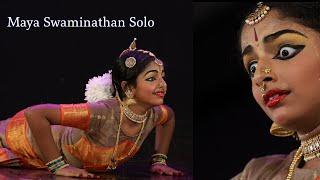 Maya Swaminathan Solo 2024 - Excerpts - Sridevi Nrithyalaya - Bharathanatyam Dance