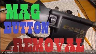 How to remove replace magazine release button on an AR15 rifle