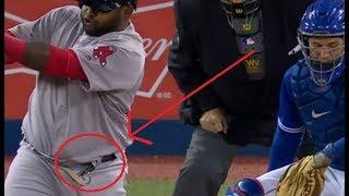 MLB Craziest Equipment Malfunctions  ᴴᴰ