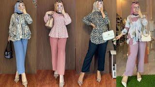 MODEL SETELAN CELANA WANITA | ONE SET CRINKLE KEKINIAN