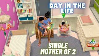 Day In The Life Of a Single Mom Of 2 ‍ | The Sims Freeplay