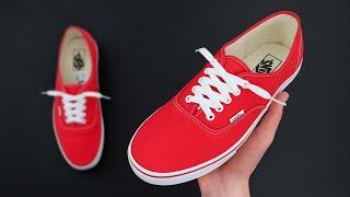 HOW TO LACE VANS AUTHENTIC (BEST WAY!)